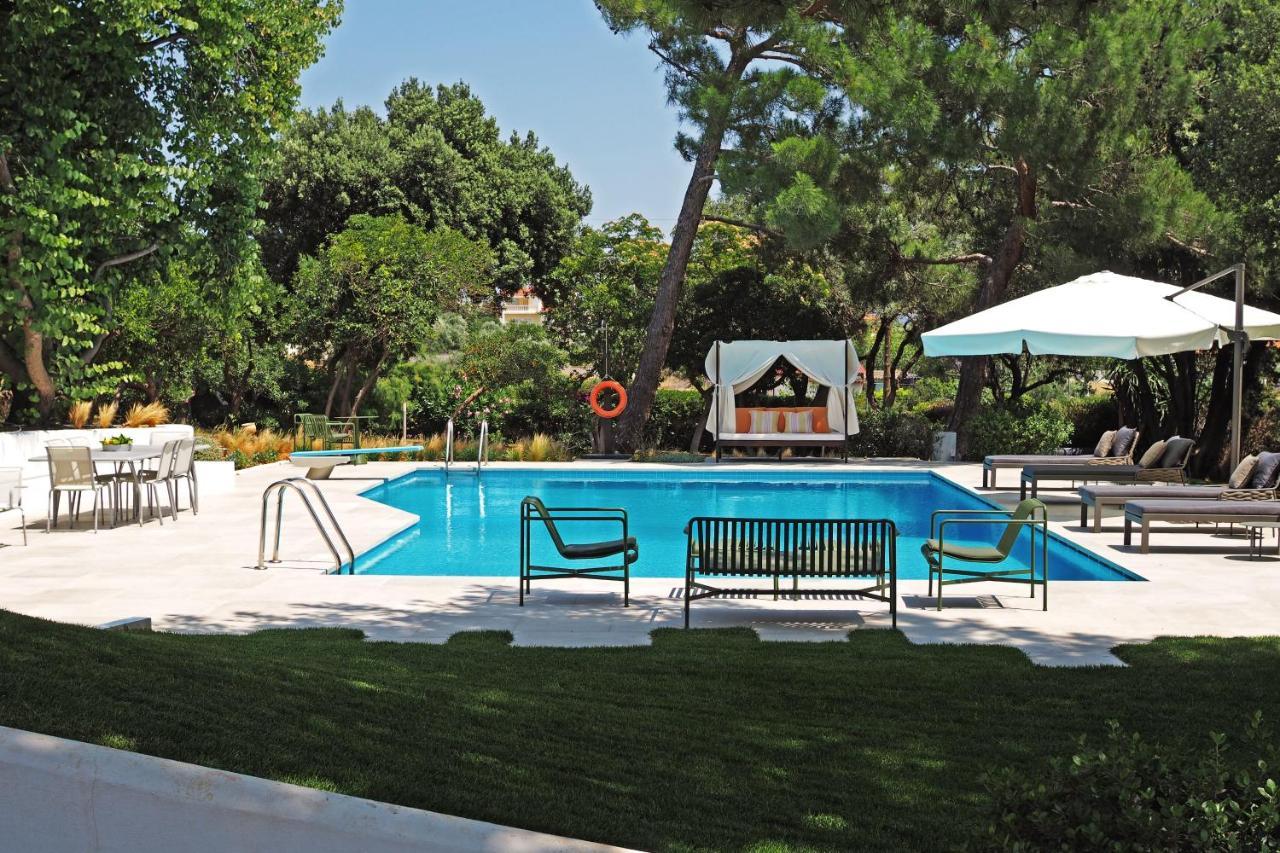 Villa Oasis With Large Pool Athenian Riviera Lagonissi Лагонисси Экстерьер фото