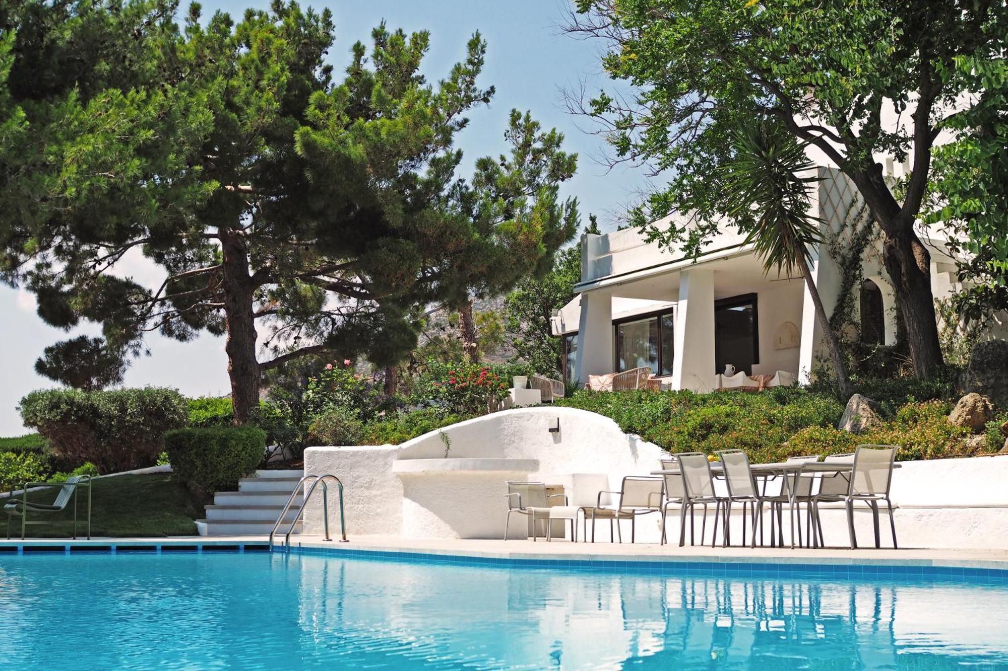 Villa Oasis With Large Pool Athenian Riviera Lagonissi Лагонисси Экстерьер фото